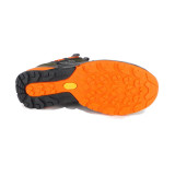 Pantofi Grisport, model 14901, impermeabili, talpa Vibram, culoare oliv cu portocaliu