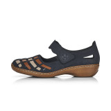 Pantofi Rieker, model 41369, culoare albastru inchis