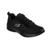 Pantofi Skechers Dynamight, talpa din spuma cu memorie, culoare neagra