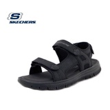 Sandale Skechers Flex Advantage, talpa cu spuma cu memorie, culoare neagra