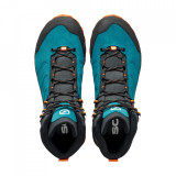 Bocanci Scarpa Rush Trk, impermeabili, Gore-Tex, culoare albastra