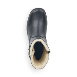 Cizme Rieker, model Z7172, impermeabile, blana naturala, culoare neagra