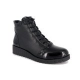 Ghete Anna Viotti, model 215, culoare neagra