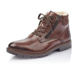 Ghete Rieker 32121, blana naturala, culoare maro