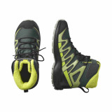 Ghete Salomon XA Pro V8 Winter, pentru iarna, impermeabile, culoare verde
