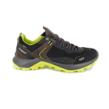 Pantofi Grisport, model 14707, impermeabili, talpa Vibram, culoare gri cu verde