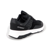Pantofi Grisport, model 14805, impermeabili, talpa Vibram, culoare negru cu gri