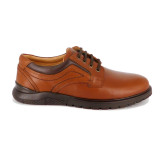 Pantofi Otter, model 553, culoare maro, talpa flexibila