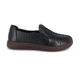 Pantofi Pass, model 12A, culoare neagra