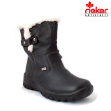Cizme Rieker, impermeabile, blana naturala, culoare neagra (Z7182)