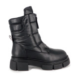 Ghete Pass, model 30004B, imblanite, culoare neagra