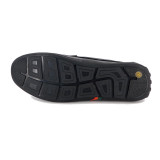 Mocasini Otter, model 8A, culoare neagra, talpa flexibila