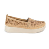 Pantofi Anna Viotti, model 85, pentru vara, culoare bej