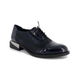 Pantofi C694, fabricati in Romania, culoare albastra