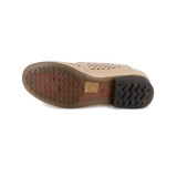 Pantofi Formazione, model 7029, culoare bej, talpa foarte flexibila