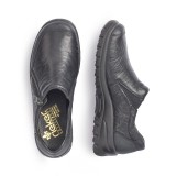 Pantofi Rieker L7152, impermeabili, culoare neagra