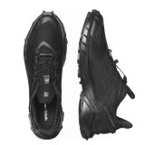 Pantofi Salomon Supercross 4, impermeabili,Gore-tex, culoare neagra