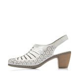 Sandale Rieker, model 40959, culoare alba