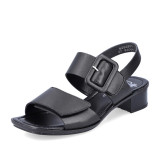 Sandale Rieker, model 62663, culoare neagra