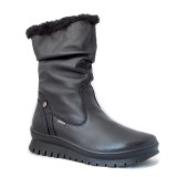 Cizme IMAC 83518, impermeabile, imblanite, talpa cu sistem antisoc, culoare neagra