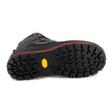 Bocanci Grisport, model 15011, impermeabili, talpa Vibram, culoare maro cu rosu