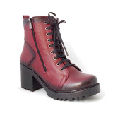 Ghete Anna Viotti, captusite, culoare bordo