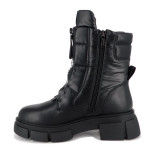 Ghete Pass, model 30004B, imblanite, culoare neagra