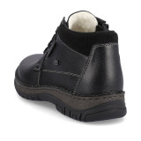 Ghete Rieker, model 05102, impermeabile, blana naturala, culoare neagra