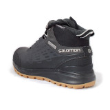 Ghete Salomon Kaipo, pentru iarna, impermeabile, comfort termic pana la -18 grade, culoare gri-inchis