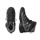 Ghete Salomon XA Pro V8 Winter, pentru iarna, impermeabile, culoare neagra