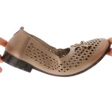 Pantofi Formazione, model 7029, culoare bej, talpa foarte flexibila