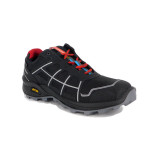 Pantofi Grisport 13115, impermeabili, talpa Vibram, culoare neagra