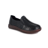 Pantofi Pass, model 12A, culoare neagra