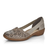 Pantofi Rieker, model 41356, culoare bej