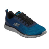 Pantofi Skechers Ripkent, talpa din spuma cu memorie, culoare albastra