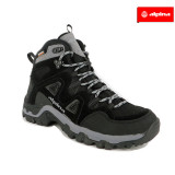 Ghete Alpina, model Trecker, impermeabili, culoare negru cu gri