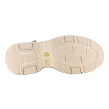 Ghete Berliner, model 2252, culoare crem, talpa flexibila