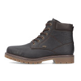 Ghete Rieker, model 38842, impermeabile, blana naturala, culoare maro
