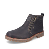 Ghete Rieker, model 39871, impermeabile, blana naturala, talpa cu fibra de sticla, culoare maro