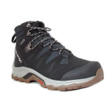 Ghete Salomon Quest, pentru iarna, impermeabile, Gore-tex, comfort termic pana la -12 grade, culoare neagra