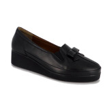 Pantofi Anna Viotti, model 1202, talpa cu perna de aer, culoare neagra
