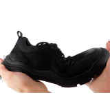Pantofi Berliner, model 7213, culoare neagra, talpa flexibila