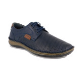 Pantofi Dr. Jells, model 9506, culoare albastru inchis