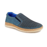 Pantofi Dr. Jells, model 9523, culoare albastru deschis
