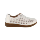 Pantofi Formazione, model 9038, culoare crem, talpa foarte flexibila