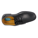 Pantofi Goretti, model 162, culoare neagra, brant cu gel