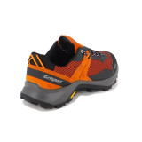 Pantofi Grisport, model 14707, talpa Vibram, culoare portocalie