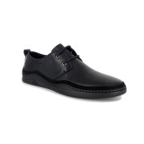 Pantofi Otter, model 1205, culoare neagra, talpa flexibila