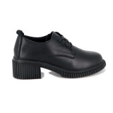 Pantofi Pass, model 601, culoare neagra