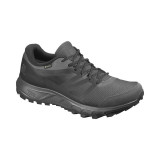 Pantofi Salomon Trailster 2, impermeabili, Gore-tex, culoare gri cu negru